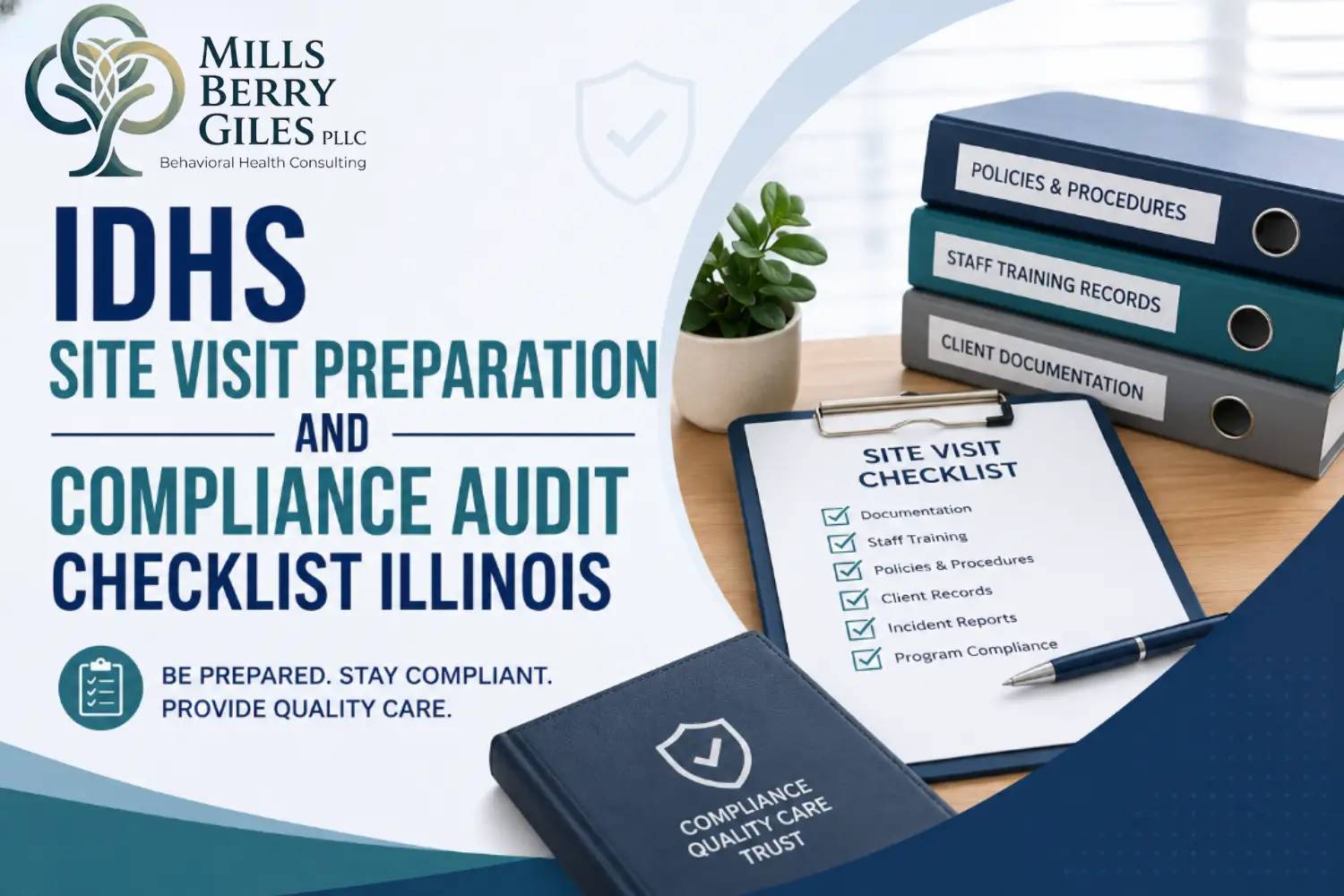 IDHS Site Visit Preparation And Compliance Audit Checklist Illinois